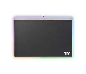 Thermaltake Argent MP1 RGB Gaming Mouse Pad čierna / herná podložka pod myš / 359 x 254 x 10 mm / USB