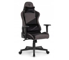 SENSE7 Spellcaster Senshi Edition sivá / Herná stolička / látka / nastaviteľné / pojazdové kolieska / nosnosť 160 kg 