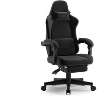 SENSE7 DEVON čierna / Herná stolička / Alcantara / nastaviteľné / pojazdové kolieska / nosnosť 120 kg 