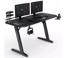 SENSE7 Nomad Cybernetic čierna / Herný stôl / 140 x 60 cm 