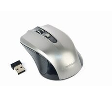 Gembird MUSW-4B-04-BG čierno-šedá / bezdrôtová optická myš / 1600 DPI / nano USB 1.1 / 4 tlačidlá