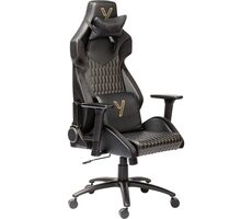 YENKEE YGC 110GD Onyx čierna / herné kreslo / 3D opierky / nosnosť 130 kg 
