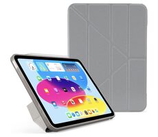 Pipetto Origami No1 Original Case púzdro pre Apple iPad 10.9" (2020/2022)/iPad 11" (2025) strieborná