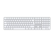 Apple Magic Keyboard s Touch ID a numerickou časťou CZ bielo-strieborná / USB-C / CZ layout