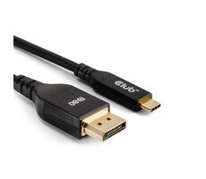 Club3D CAC-1559 Kábel USB-C na DisplayPort 2.1 / 10K60Hz / DSC1.2 / UHBR10 / 1m