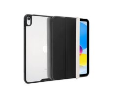 Pipetto Origami No7 Tri-Folio Case púzdro pre Apple iPad 10.9" (2022)/iPad 11" (2025) čierna