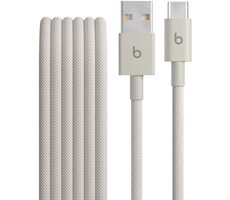 Beats kábel USB-A (M) - USB-C (M) 1.5 m šedá / opletený