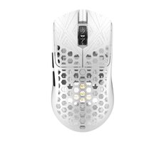 Arbiter Studio TENKO AKITSU MEDIUM biela / herná bezdrôtová myš / optická / 30000 DPI / 5 tlačidiel / 2.4GHz / USB-C