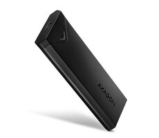 Poškodený obal - Axagon EEM2-UB2, USB-C 10Gbps - M.2 NVMe SSD ARROW box, čierny
