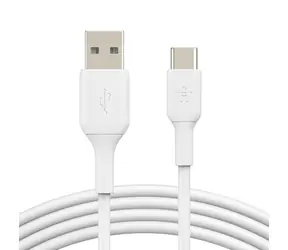 Belkin BOOST CHARGE kábel USB-A na USB-C biela