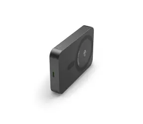 HAMA bezdrôtová powerbanka Qi2 sivá / 10000 mAh / indukčné nabíjanie / USB-C Power Delivery / 20 W