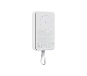 XIAOMI Magnetická PowerBanka 10000mAh biela / 33W / integrovaný kábel / USB-C