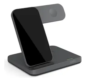 Rozbalené - Epico Spello Bezdrôtový nabíjací stojan 3v1 čierna