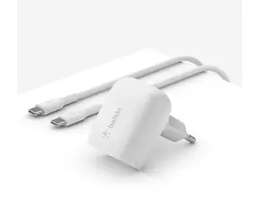 Belkin BOOST CHARGE charger biela / nabíjačka USB-C / 20W / PD / s 1m káblom USB-C