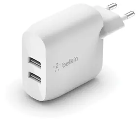 Belkin BOOST CHARGE charger biela / nabíjačka / 2x USB-A / 24W