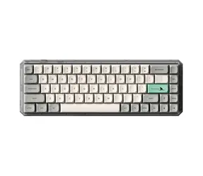 Rozbalené - Darmoshark K5 Light luxury version sivá / Herná bezdrôtová klávesnica / mechanická / USB / 2.4G / rozbalené