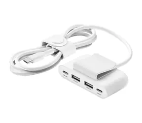Belkin BOOST CHARGE USB Hub biela