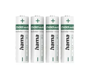 HAMA NiMH akumulátor AA Mignon 2500 mAh / 4 ks