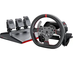 PXN Herná sada PXN-V10 Pro / volant + pedále + montážne svorky / kompatibilita PC+PS4+ Xbox One+ Xbox Series X&S