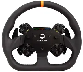 Simucube Valo GT-23 SC3 Závodný volant čierna koža / priemer 320 mm / rýchloupinák SC3