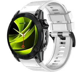 Mobile Origin Easy Strap Silicone Watch silikónový remienok pre Garmin QuickFit 20mm biela