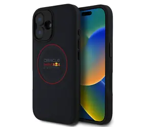 Red Bull PC/TPU Red Ring MagSafe Zadný Kryt pre iPhone 16 Navy