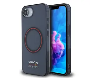 Red Bull PC/TPU Red Ring MagSafe Zadný Kryt pre iPhone 16e/17e Navy