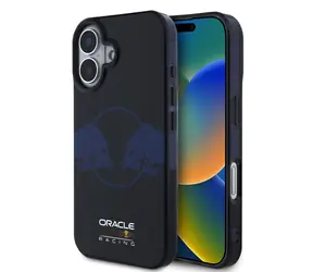 Red Bull PC/TPU Two Bulls Magsafe Zadný Kryt pre iPhone 16 Navy