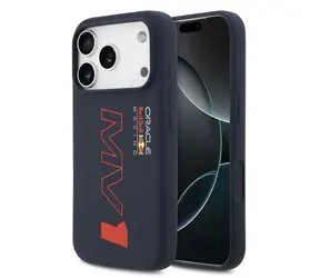 Red Bull Silicone MV1 MagSafe Zadný Kryt pre iPhone 17 Pre Navy