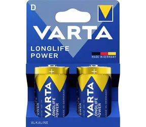 Varta Longlife Power Mono Alkaline Batéria D LR 20/1.5V/2ks/blister