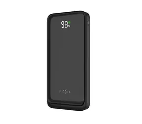 FIXED Powerbanka Zen2 10 s LCD displejom a výstupom PD 20W 10 000 mAh čierna