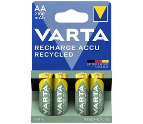 Varta RECHARGE Nabíjacia batéria AA / 1.2V / 2100mAh / NiMH / 4 ks / v blistri
