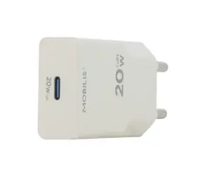 Mobilis 020025 Nabíjačka USB-C biela / 20W / GaN