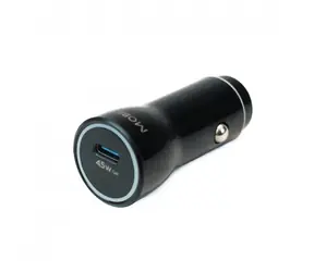 Mobilis 020017 Autonabíjačka USB-C čierna / 45W / GaN