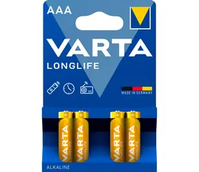 Varta Longlife Batéria AAA 40ks / 1.5V / alkalická / v boxe
