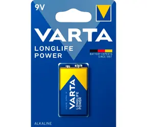 Varta Longlife Batéria 6LR61 / 9.0V / alkalická / 10 ks / v boxe