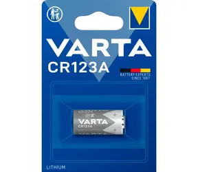 Varta Batéria CR123A / 3V / 1480 mAh / lítiová / 10 ks / v boxe