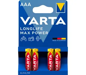 Varta Longlife Max Power Batéria AAA 40ks / 1.5V / alkalická / v boxe