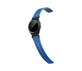 UNIQ Fluo magnetický remienok pre Garmin SmartWatch 22 mm, Ocean blue