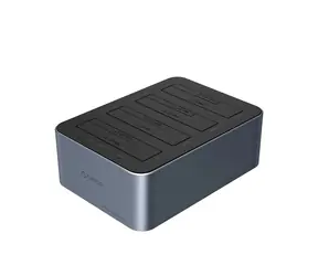 Orico 6646C3-C Dokovacia stanica šedá / pre 4 pevné disky / USB-C / kábel USB-C/USB-A - USB-C