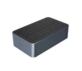 Orico 6656C3-C Dokovacia stanica šedá / pre 5 pevných diskov / USB-C / kábel USB-C/USB-A - USB-C