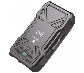Viking TYR I 10000mAh čierna / Power banka / bezdrôtové nabíjanie / USB-C / USB-A