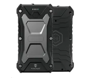 Viking SKADI1 10000mAh čierna / Power banka / bezdrôtové nabíjanie / USB-C / USB-A