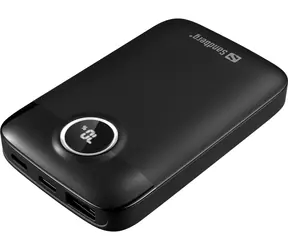 Sandberg SemiSolidState Powerbank 5000mAh čierna / 20W / USB-C