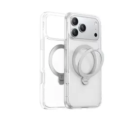 Torras Ostand Q3 Spin Case Ochranné púzdro pre Apple iPhone 17 Pre číra