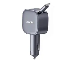 Anker Nano šedá / Nabíjačka do auta / navíjací kábel USB-C / 75W