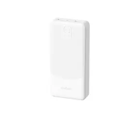 Dudao K10 10000mAh biela / Powerbanka / 2.4A / 2x USB-A 