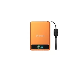 BMX SolidSafe™ 5K SOLID-State magnetická powerbanka oranžová / 5000 mAh / 20W / 1x USB-C