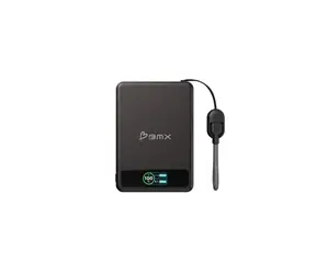 BMX SolidSafe™ 5K SOLID-State magnetická powerbanka čierna / 5000 mAh / 20W / 1x USB-C