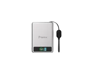 BMX SolidSafe™ 10K SOLID-State magnetická powerbanka strieborná / 10000 mAh / 30W / 2x USB-C